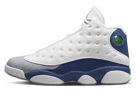 air jordan retro 13 white blue|jordan 13 retro french blue.